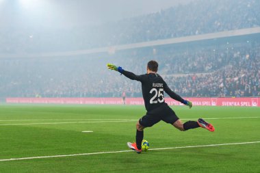 İsveç Kupası Çeyrek final Davor Blazevic (kurulan) kaleci