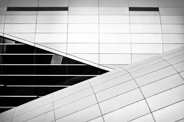 Σταθμός μετρό σε αφηρημένο μαύρο και άσπρο — Φωτογραφία Αρχείου