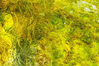 Soyut desenlerde renkli renklerde berrak su