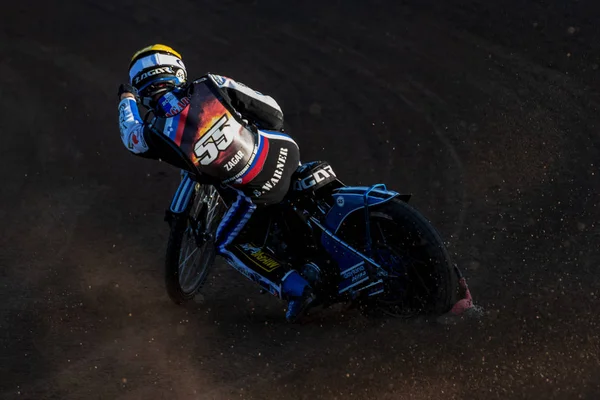 Matej Zagar (SLO) no Speedway GP — Fotografia de Stock