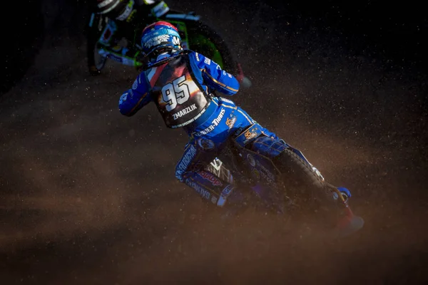 Bartosz Zmarzlik (POL) at the Speedway GP — Stock Photo, Image