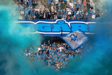 Tele2 arenada dif ve MFF arasındaki futbol oyunu