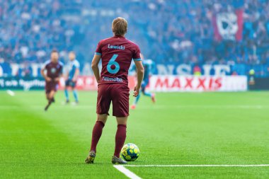 Tele2 arenada dif ve MFF arasındaki futbol oyunu