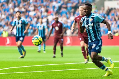 Tele2 arenada dif ve MFF arasındaki futbol oyunu