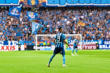 Tele2 arenada dif ve MFF arasındaki futbol oyunu