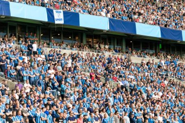 Tele2 arenada dif ve MFF arasındaki futbol oyunu