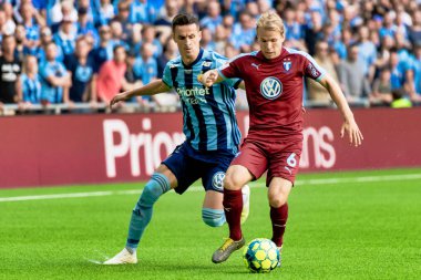 Tele2 arenada dif ve MFF arasındaki futbol oyunu