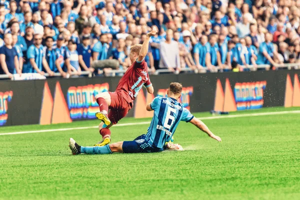 Jesper Karlstrom (DIF) en el partido de fútbol entre DIF y MFF en Tele2 Arena —  Fotos de Stock