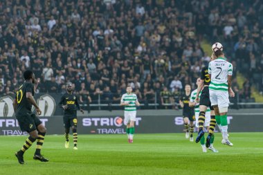 Solna Friends Arena'da Aik ve Celtic Fc arasında futbol oyunu