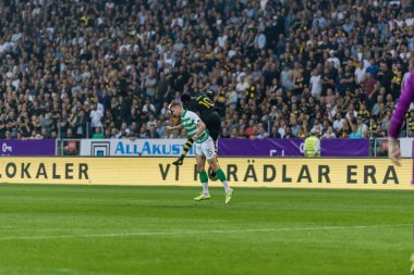 Solna Friends Arena'da Aik ve Celtic Fc arasında futbol oyunu