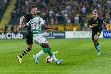Solna Friends Arena'da Aik ve Celtic Fc arasında futbol oyunu