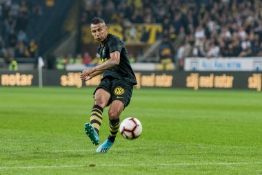 Solna Friends Arena'da Aik ve Celtic Fc arasında futbol oyunu