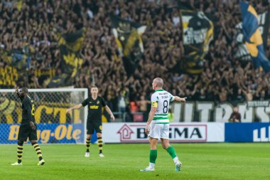 Solna Friends Arena'da Aik ve Celtic Fc arasında futbol oyunu