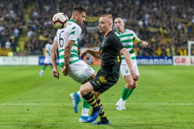 Solna Friends Arena'da Aik ve Celtic Fc arasında futbol oyunu