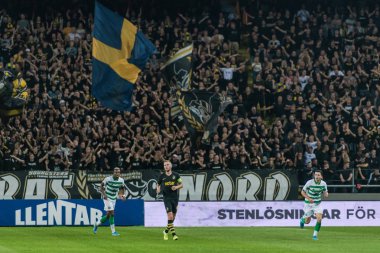 Solna Friends Arena'da Aik ve Celtic Fc arasında futbol oyunu