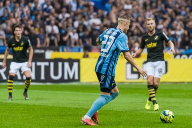 Solna'daki Friends Arena'da Aik ve Dif arasında futbol derbisi