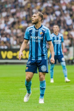 Solna'daki Friends Arena'da Aik ve Dif arasında futbol derbisi