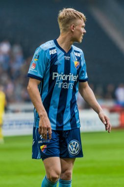Solna'daki Friends Arena'da Aik ve Dif arasında futbol derbisi