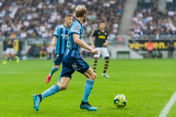 Fußball-Derby zwischen aik und dif in der Friends Arena in Solna — Stockfoto