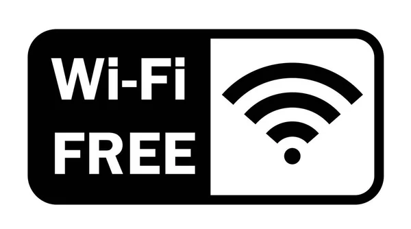 Беспроводной Интернет Wifi Сигнал Плоский Значок App — стоковый вектор