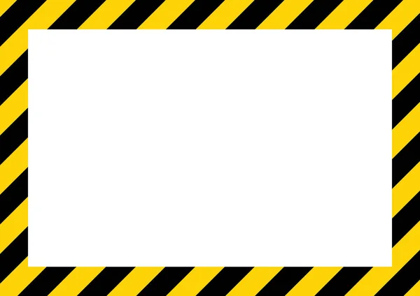 Çapraz, dikdörtgen uyarı işareti, sembol, şekil üzerinde sarı ve siyah şeritler .