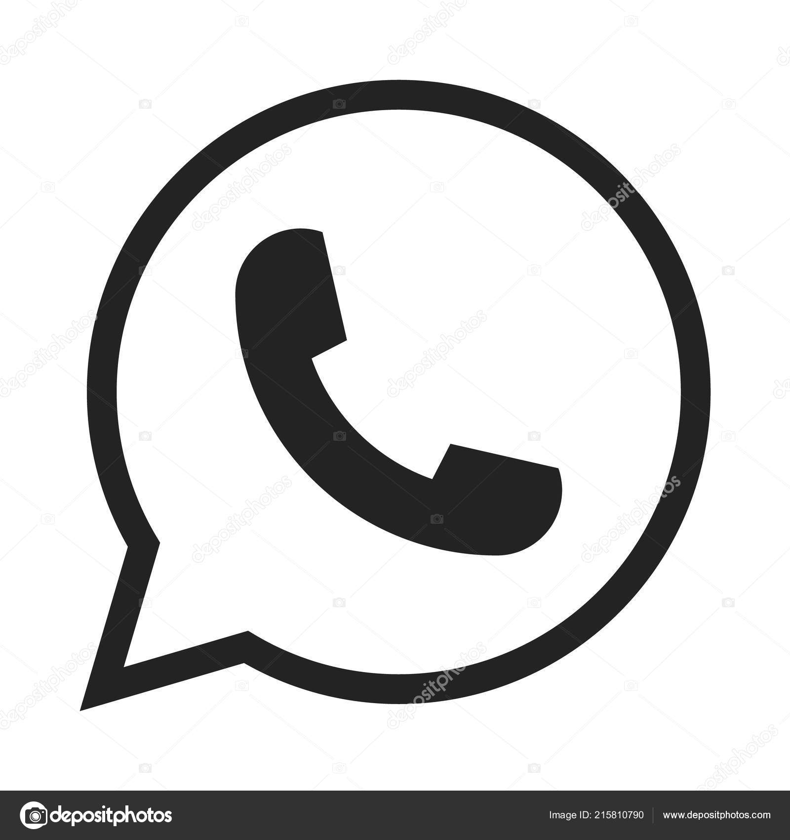 Handy Smartphone - Piktogramm - Symbol Icon Logo - schwarz weiß Stock  Vector