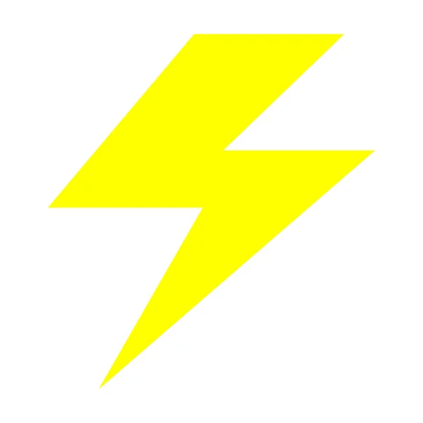Elektrik App Simge Simge Vektör Flash Zole Siyah Düğme Arka — Stok Vektör