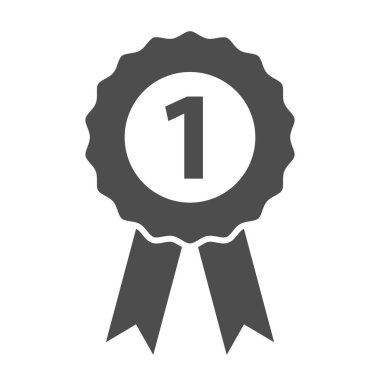 Sertifika mühür Ödülü simge, sembol. Kurdele pul sembol vektör izole .