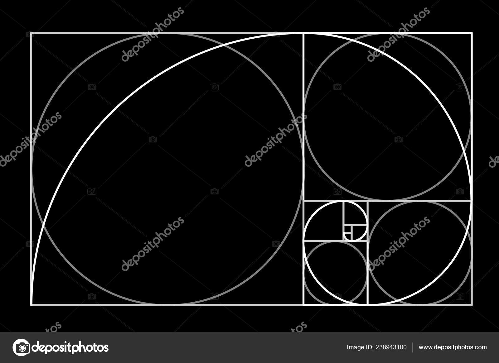 Minimalistic Style Design Golden Ratio Geometric Shapes Circles Golden Proportion Stock Vector Image By C Koblizeek Minimalistic Style Design Golden Ratio Geometric Shapes Circles Golden Proportion Stock Vector Image By C Koblizeek