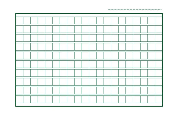 Quadratische Manuskript Ikone Papiervektordatei Isolierte Abbildung — Stockvektor