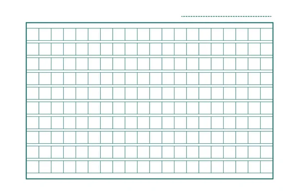 Arquivo Vetorial Papel Ícone Manuscrito Quadrado Ilustração Isolada — Vetor de Stock