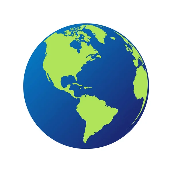 Wektor Glob Koło Inspiracji Projektowanie Logo Ikony Symbol Znak Świat — Wektor stockowy