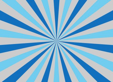 Renk soyut ışın yıldız patlama arka plan desen tasarım. Vektör Illustration