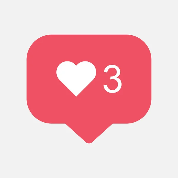 Räknare, efterföljare anmälan symbol instagram. Buton för sociala medier — Stock vektor