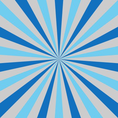 Renk soyut ışın yıldız patlama arka plan desen tasarım. Vektör Illustration