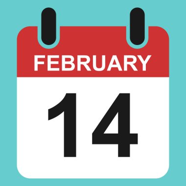 Takvim simgesi, tarih olay simgesi beyaz arkaplanda izole edildi. Vektör ağ düğmesi .