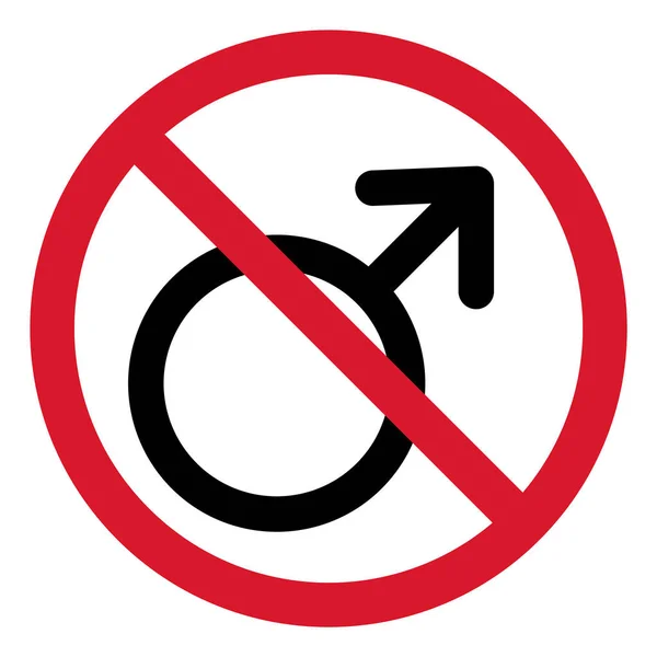 Stop Signo Icono Stop Vector Prohibido Símbolo Advertencia Aislado Sobre — Vector de stock