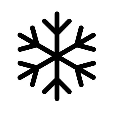 Kar ikonu, tehlikeli buz tanesi işareti, risk uyarısı vektör çizimi, dikkatli uyarı sembolü .