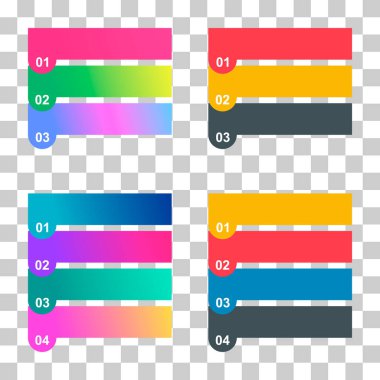 Infographic dikey diyagram seti, iş bilgisi tasarımı, grafik vektör çizimi .