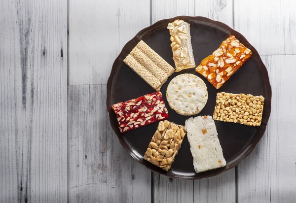 Traditional Egyptian Sweets of Prophet Muhammed's Birthday — Stock Photo, Image