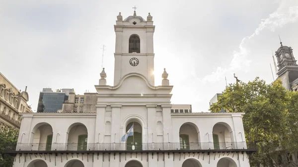 Buenos Aires, Arjantin, 14 Şubat 2013, Cabildo Ulusal Müzesi ve Mayıs Revoluciön,