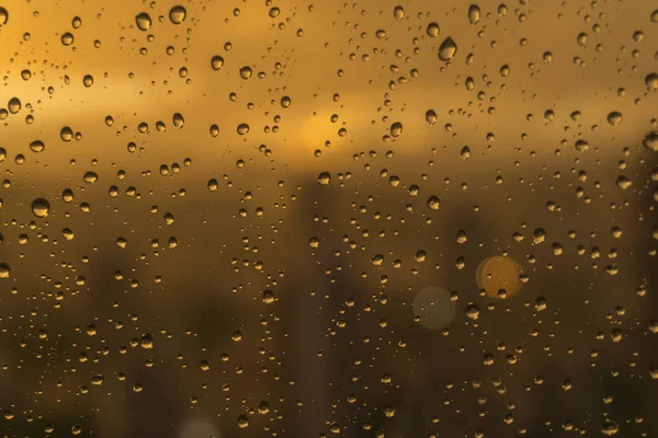 Gün batımı manzarasına sao paulo yağmurdan sonra.