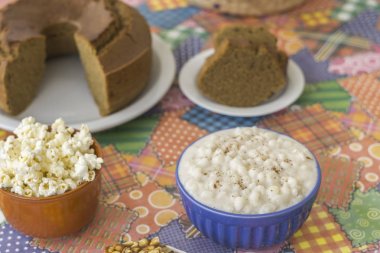 Tipik Brezilya Haziran parti şeker