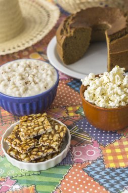 Tipik Brezilya Haziran parti şeker