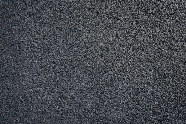 Pared negra textura de fondo de yeso rugoso — Foto de Stock