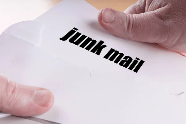 Posta indesiderata o direct mailing — Foto Stock