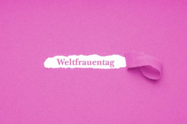 Weltfrauentag Dünya Kadınlar Günü için almandır