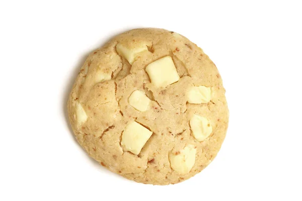 Chip de chocolate branco cookie macio — Fotografia de Stock