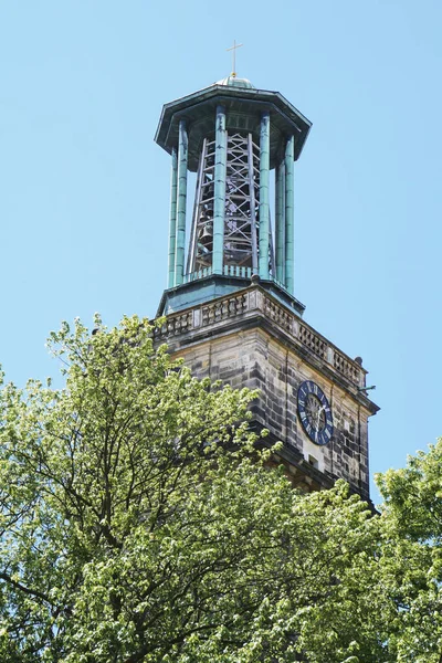 Glockenturm der aegidienkirche in hannover deutschland — Stockfoto