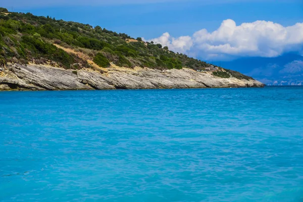 Xigia beach, kükürt springs, Zakynthos Adası